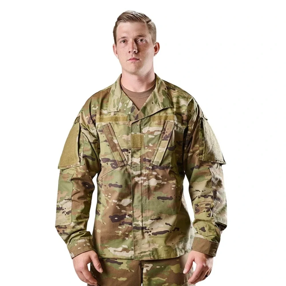 US Army Scorpion Combat Uniform‎ Shirt Coat Medium Regular Ribstop Insect NWT